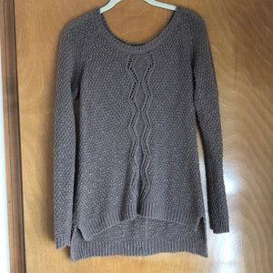 Taupe Knit Sweater